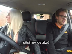 Auto, Sperma, Vingeren, Handbeurt, Likken, Buiten, Gezichtspunt, Kut duiken