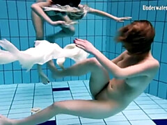 18 años, Culo grande, Vestido, Hd, Lesbiana, Piscina, Adolescente, Bajo el agua