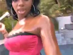 Belle grosse femme bgf, Grosse bite, Gros seins, Noire, Sucer une bite, Noir ébène, Hard, Nénés