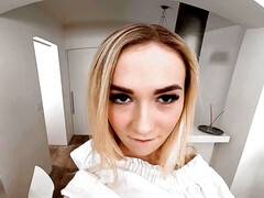 ブロンド, フェラチオ, ハードコア, 現実, 剃毛, オッパイの