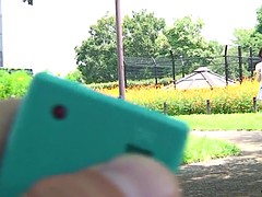 Aziatisch, Grappig, Japaans, Buiten, Slipje, Gezichtspunt, Speelgoed, Vibrator