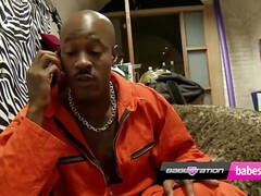 Grote mammen, Pijpbeurt, Sperma in mond, Zwart, Hardcore, Interraciaal, Pornster, Realiteit