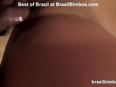 Grosser schwanz, Brasilien, Braunhaarige, Paar, Hundestellung, Hd, Riesenschwanz, Tätowierung
