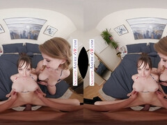 Grosser schwanz, Grosse titten, Blasen, Schwanz, Hd, Natürlich, Pov, Flotter dreier