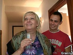 Granny takes it from behind