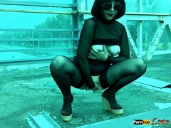 Enthousiasteling, Brits, Vrouw, Fetisj, Hd, Naakt, Naakt, Openbaar