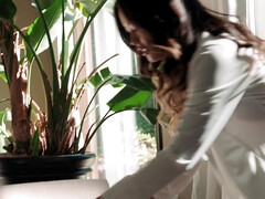 お尻, アスtoマウス, 茶髪の, イく瞬間, チン, なめる, オナニー, 剃毛