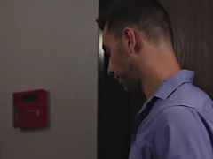 アナル, デカチン, フェラチオ, ゲイ, ハードコア, オナニー, オフィス