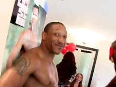 美女, デカ尻, ブロンド, イく瞬間, チン, 顔射, 異人種間, オージー