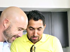 Jade Jantzen swallows a big matured cock deep throat