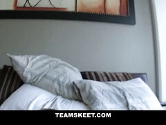 デカ尻, デカパイ, ブロンド, 巨乳な, チン, はじめて, ハードコア, ティーン