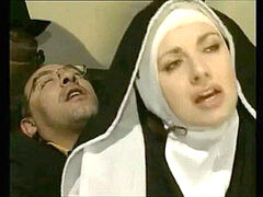 Italian classic, horny nuns, oral pleasure