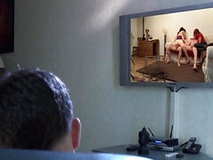 Mooi, Grote mammen, Bruinharig, Schattig, Diep in de keel, Lul, Hd, Natuurlijk