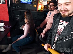 Anal, Chica, Novio, Pareja, Cornudo, Lencería, Público, Coño