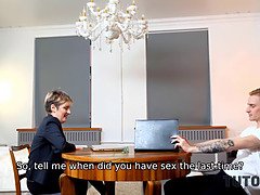 Минет, Постарше, Глубокая глотка, Фетиш, Зрелые, Милф, Мамочка, Короткая стрижка