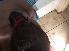 Leie, Wohlbeleibte schöne frauen, Schwarz, Blasen, Schwarz, Ablutschen, Titten, Ehefrau