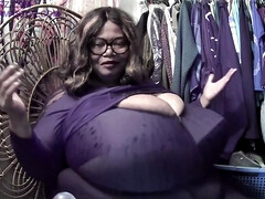 Enthousiasteling, Mooie dikke vrouwen, Grote mammen, Classisch, Lul, Zwart, Ondergoed, Tepels