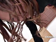 Anal, Gros seins, Hard, Fille latino, Massage, Masturbation, Transsexuelle, Nénés