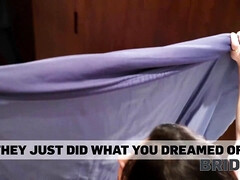 18 ans, Brunette brune, Petite amie, Hd, Chatte, Russe, Tatouage, Adolescente