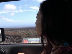 Aziatisch, Vingeren, Vriendin, Openbaar, Mager, Lang, Bekijker, Nat