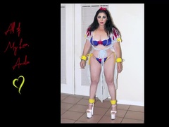 ビキニ, フェラチオ, 女, ヒール, キス, オナニー, オーガズム, 喫煙