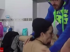 Enthousiasteling, Kont, Pijpbeurt, Bruinharig, Sperma shot, Moeder die ik wil neuken