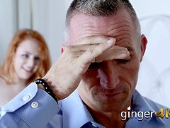 Pijpbeurt, Daddy, Hardcore, Hd, Kut duiken, Roodharige vrouw, Tiener