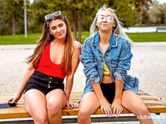 Rubia, Penetracion con dedos, Lesbiana, Lamidas, Masturbación, Flaco, Estriptis, Adolescente