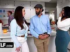 アメリカ人, フェラチオ, 手コキする, キス, オージー, ラフ, スパンキング, オッパイの