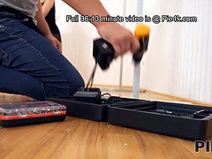 中出し, 軟体, Hd, オマンコ, ロシア人, 息子, ティーン, オッパイの