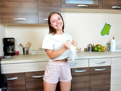 Grosser arsch, Grosse titten, Braunhaarige, Tanzen, Hd, Entkleiden, Jungendliche (18+), Spielzeuge
