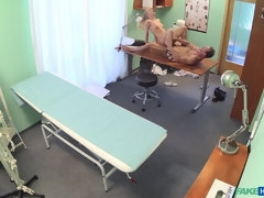 Leie, Blasen, Betrug, Paar, Arzt, Hundestellung, Büro, Muschi