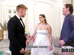 Grote kont, Bruinharig, Stel, Diep in de keel, Natuurlijke tieten, Kousen, Tiener, Tieten likken