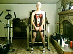 Grote lul, Huisgemaakt, Ondergoed, Masturbatie, Alleen, Webcamera