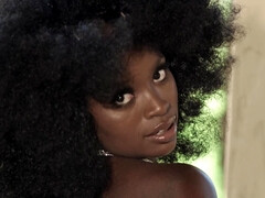 Incroyable, Cul, Dingue, Noir ébène, Solo, Nénés, Mouillée