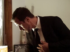 Blonde, Sucer une bite, Voiture, Gorge profonde, Gode, Masturbation, Chatte, Tatouage