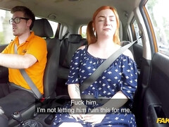 ぽっちゃり, フェラチオ, ぽちゃ, イマラチオ, デブ, ピグテール, 赤毛, 馬乗り