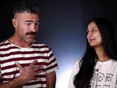 Pijpbeurt, Sperma shot, Hardcore, Latijnse vrouw, Kut duiken, Rijden, Tiener, Tieten likken