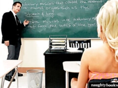 Arsch, Blondine, Blasen, Hundestellung, Handjob, Schulmädchen, Dürr, Entkleiden