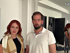 Belleza, Verga grande, Mamada, Engañando, Cornudo, Europeo, Pelirrojo, Puta