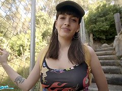 素人, フェラチオ, ハードコア, Hd, アウトドア, 現実, タトゥー, ティーン