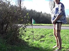 Любители, Анальный секс, Большой член, Трансвеститы, Белье, Мастурбация, На природе, Трансы