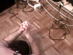 Grote mammen, Gek, Man die toekijkt, Sperma shot, Lul, Dominante vrouw, Fetisj, Hardcore