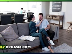 お尻, 家族, 看護婦, オーガズム, 小柄, 現実, ティーン