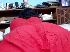 Enthousiasteling, Lieveling, Grote mammen, Bruinharig, Sperma shot, Indisch