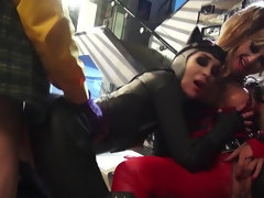 Chica, Mamada, Morena, Corrida, Estilo perrito, Grupo, Trio, Intercambio de esposas