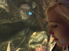 Enthousiasteling, Badkamer, Blond, Vies, Vriendin, Slipje, Gezichtspunt, Kut duiken