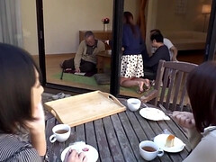 Incredible Yui Hatano and old men porn emotional clip