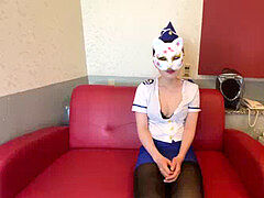 Enthousiasteling, Aziatisch, Voeten, Japaans, Panty, Klein, Politie, Kousen