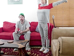 アナル, お尻, ブロンド, チン, 自家製, 淫乱熟女, 母, 自然山雀